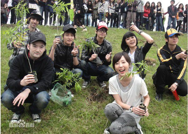 东城卫(D.C.W)2011年0423百万森林种树活动生活照