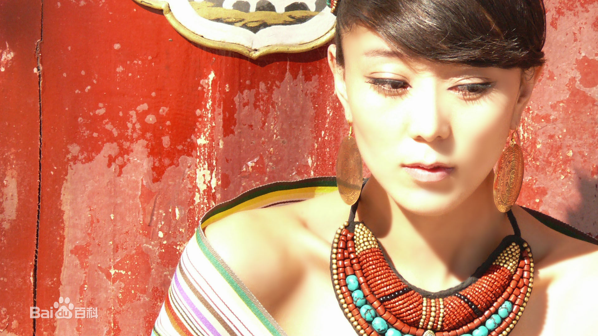 尕让卓玛前后照片