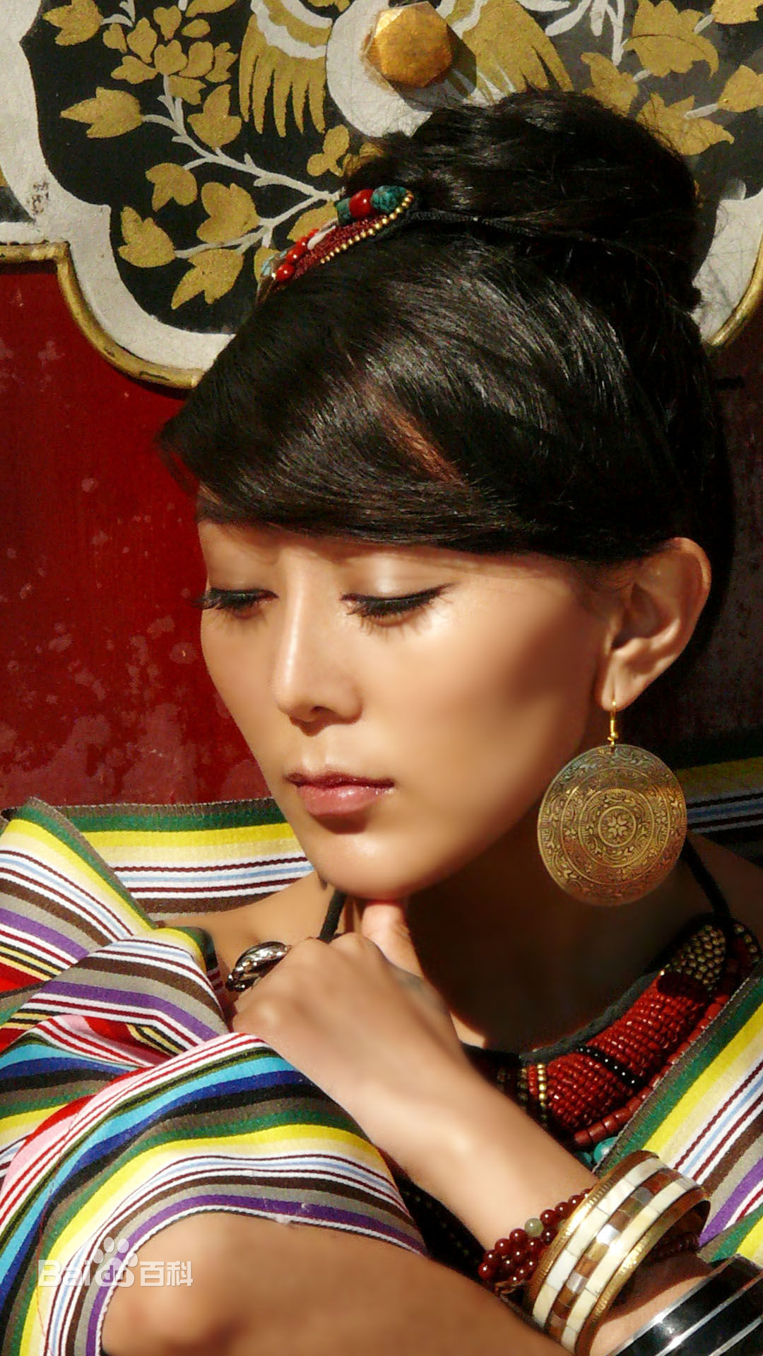 尕让卓玛前后照片