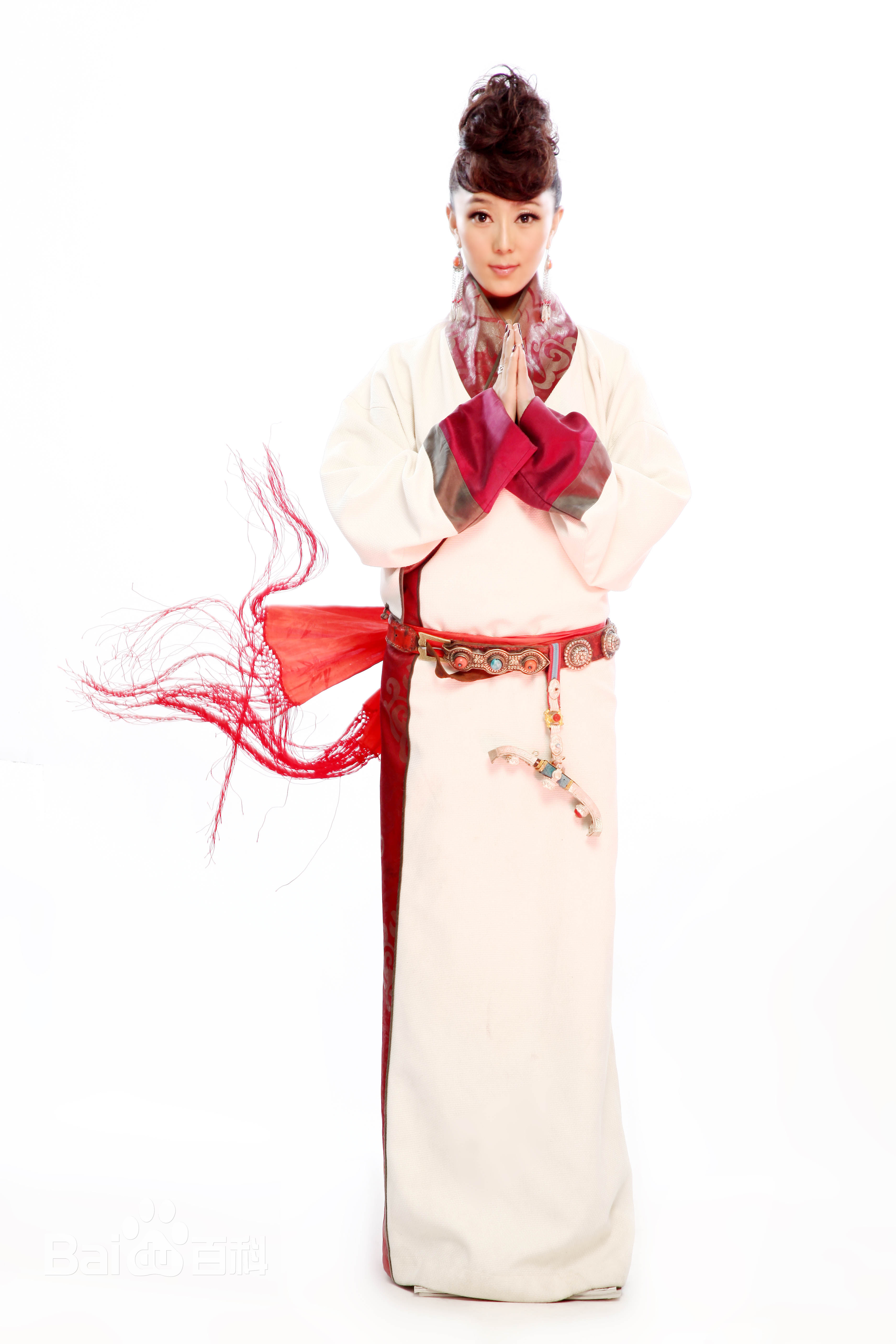 尕让卓玛前后照片