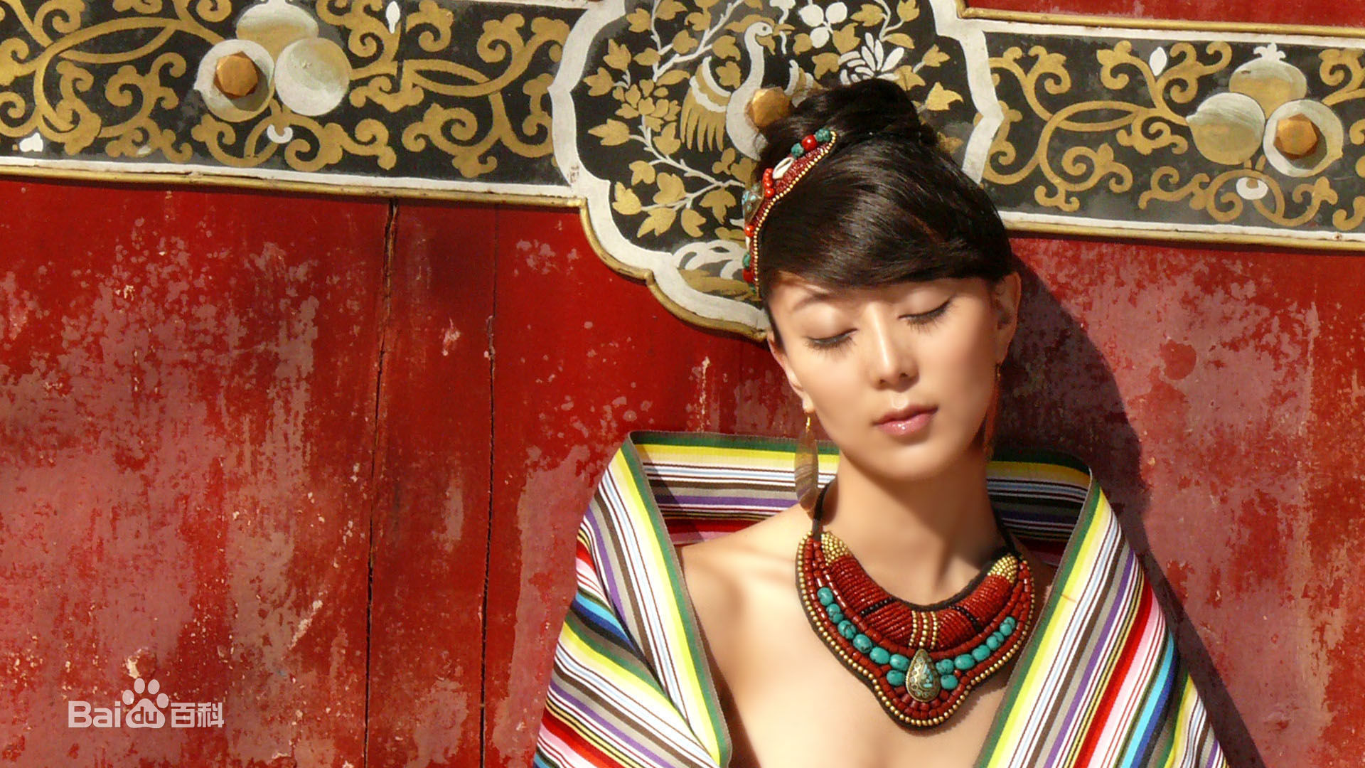 尕让卓玛前后照片