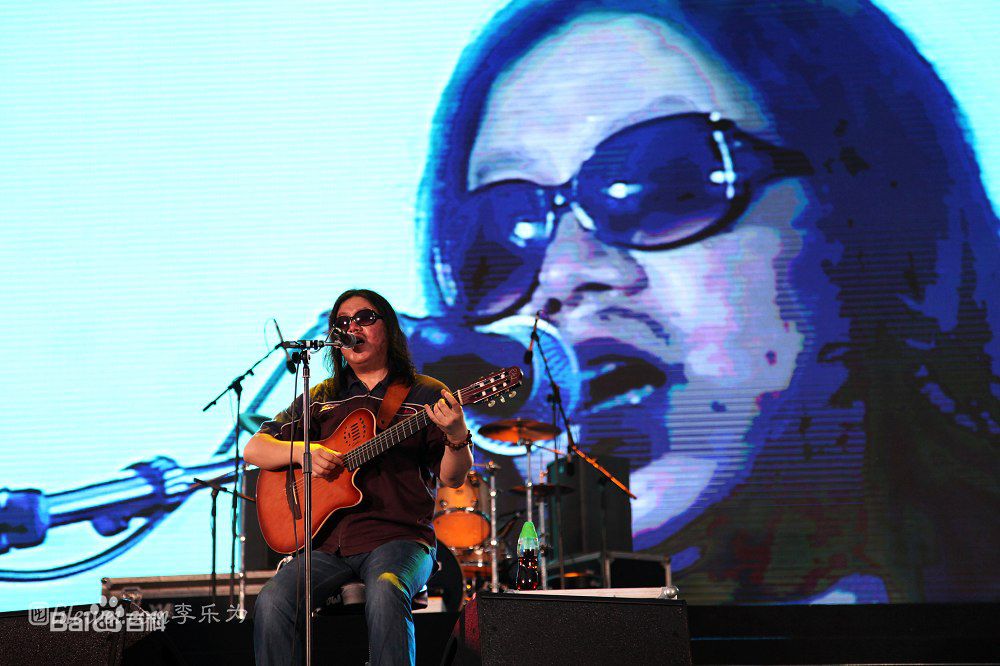 周云蓬2011年长沙橘洲音乐节图片图册