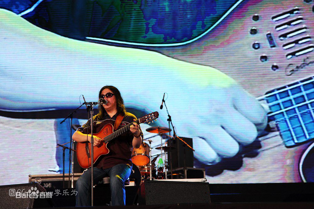 周云蓬2011年长沙橘洲音乐节图片图册