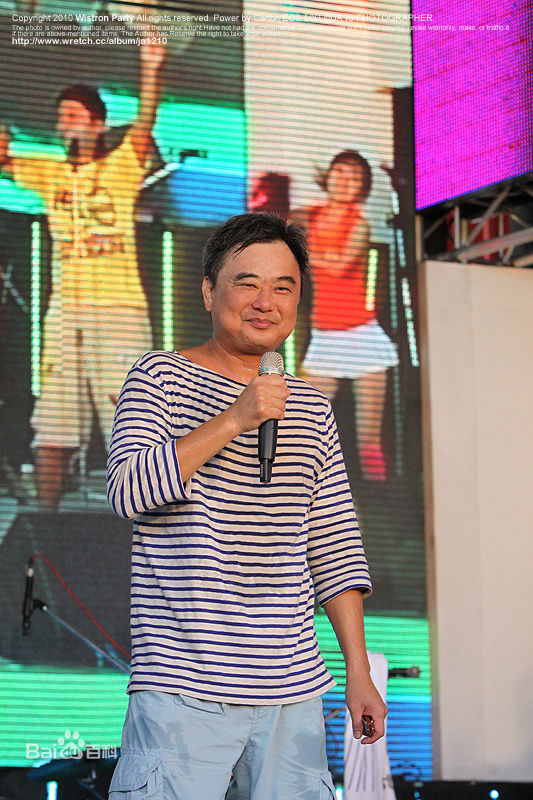 陈升(Bobby Chen)20101003八仙乐园演出照片素颜照相册