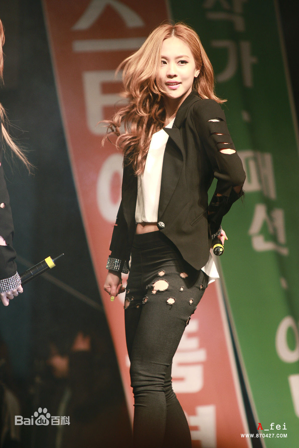 王霏霏(Fei)现场图片生活照