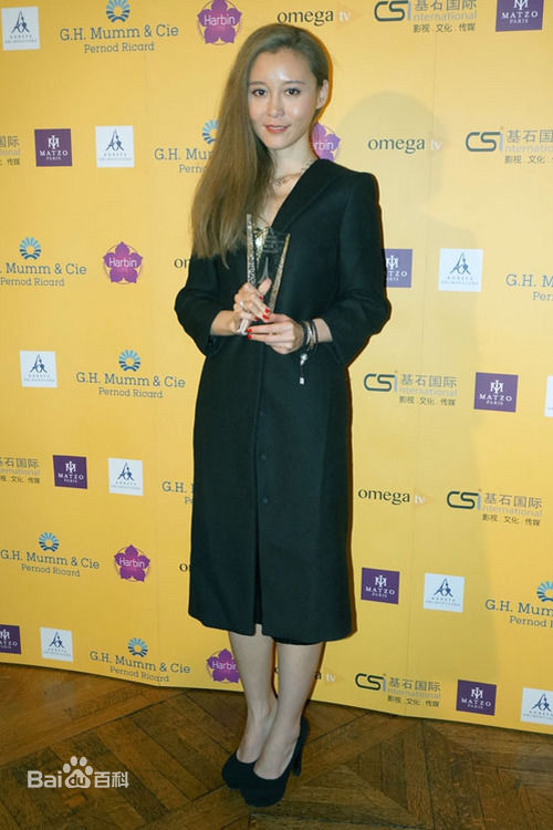 王鸣飞(Fay)电影节颁奖现场图集素颜照相册