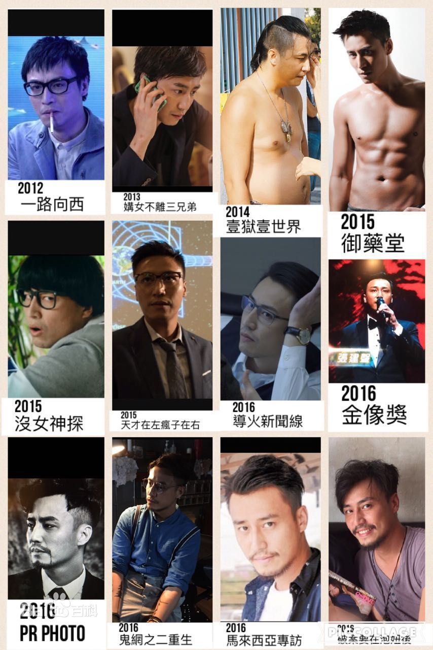 最全张建声(Justin)素颜照