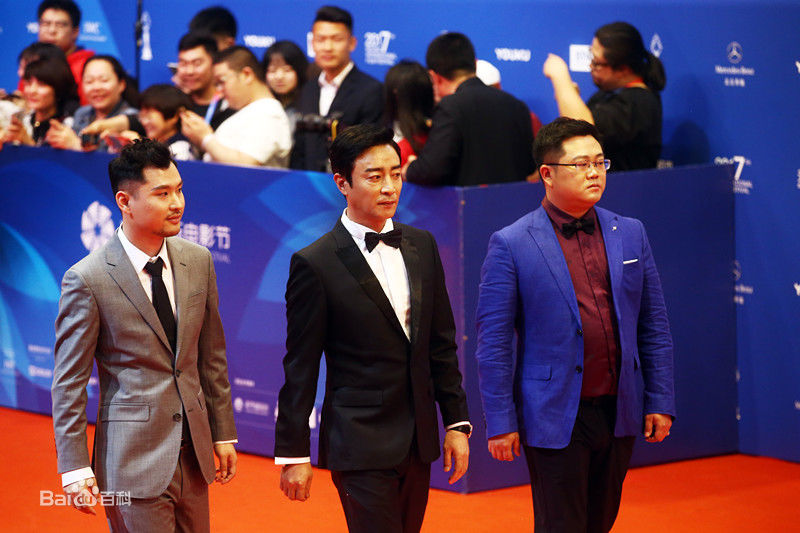 许文琦电影节现场前后照片