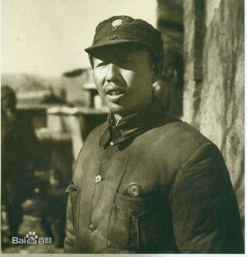 王平抗日战争时期的生活照