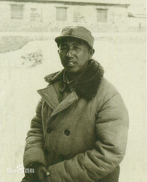 王平抗日战争时期的生活照