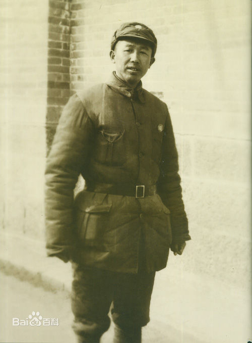 王平抗日战争时期的生活照