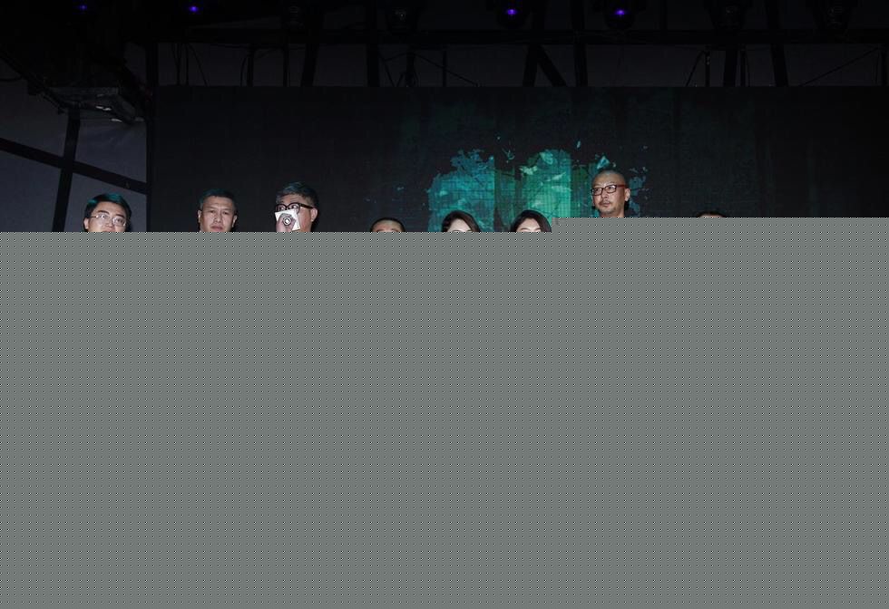 陈鹏翱在电影《梦的第四区》发布会中的