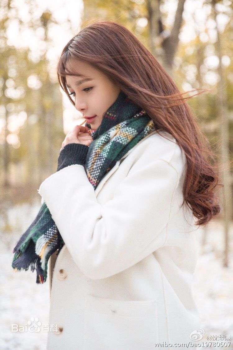 沈梦辰(Shen Mengchen)最新冬日系列壁纸