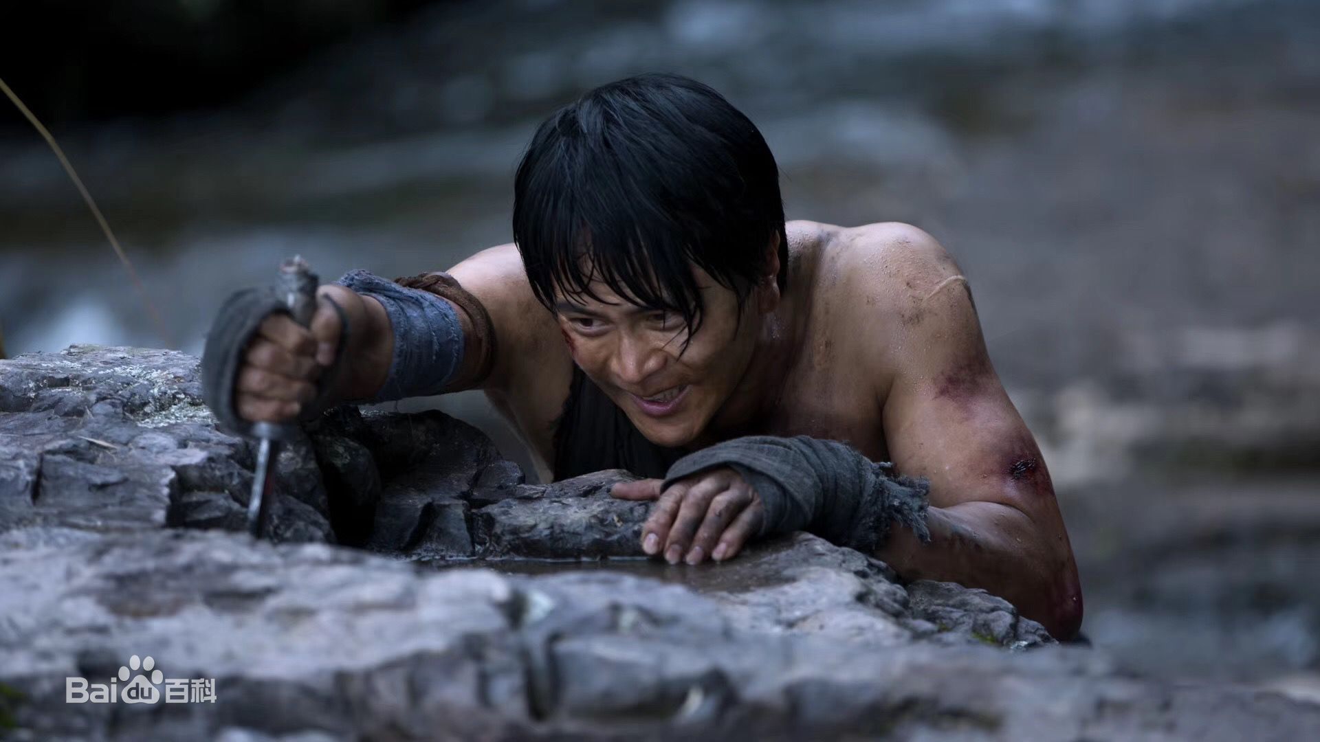 最新谷尚蔚在《十三猎杀》高浪中的壁纸