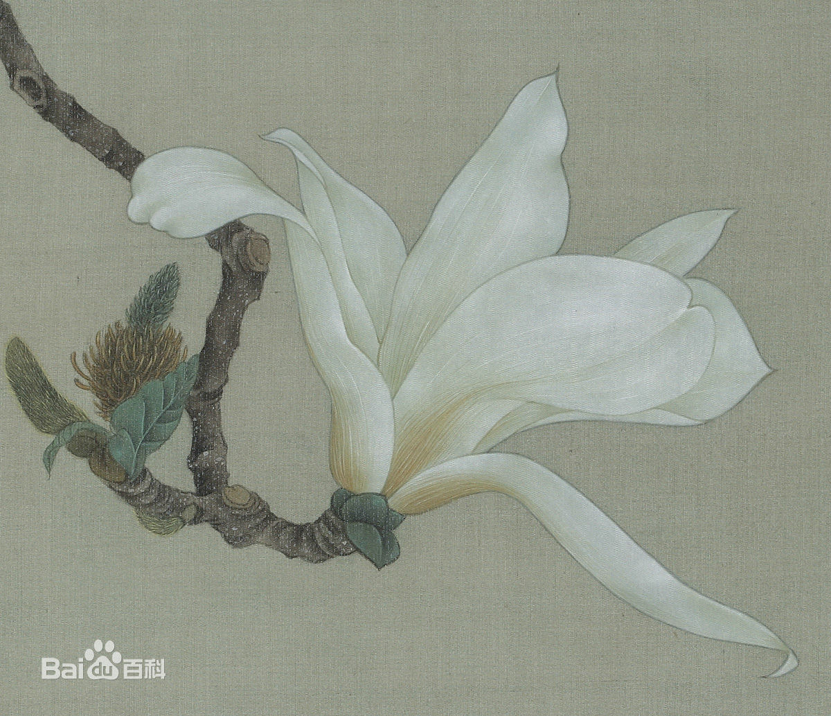 王永利工笔人物作品前后照片