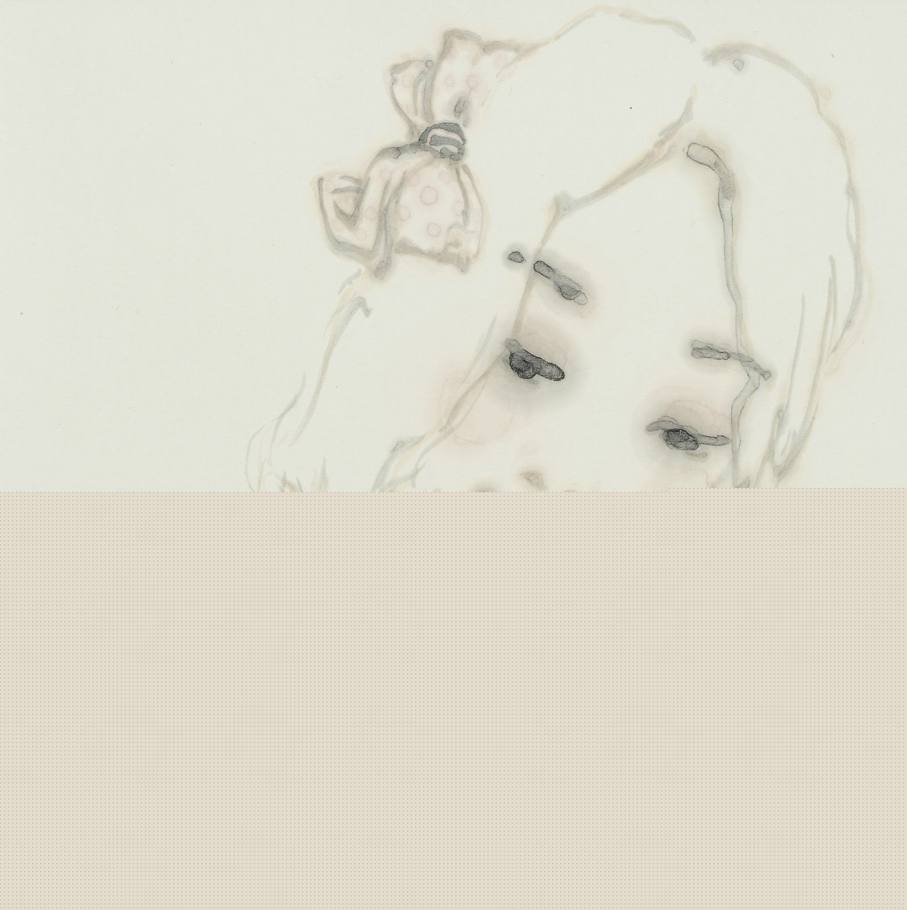 王永利水墨人物作品系列一前后照片