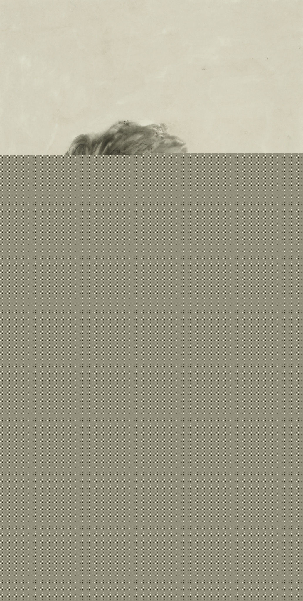 王永利水墨人物作品系列二前后照片