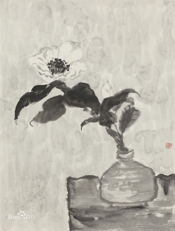 王永利水墨花鸟作品壁纸壁纸