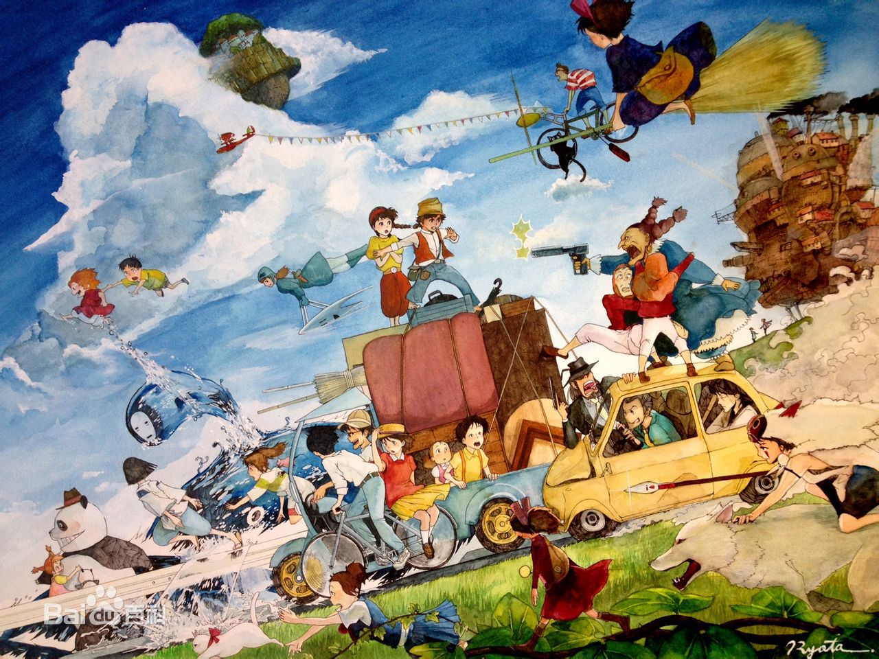 精选宫崎骏(Miyazaki Hayao みやざき はやお)图片