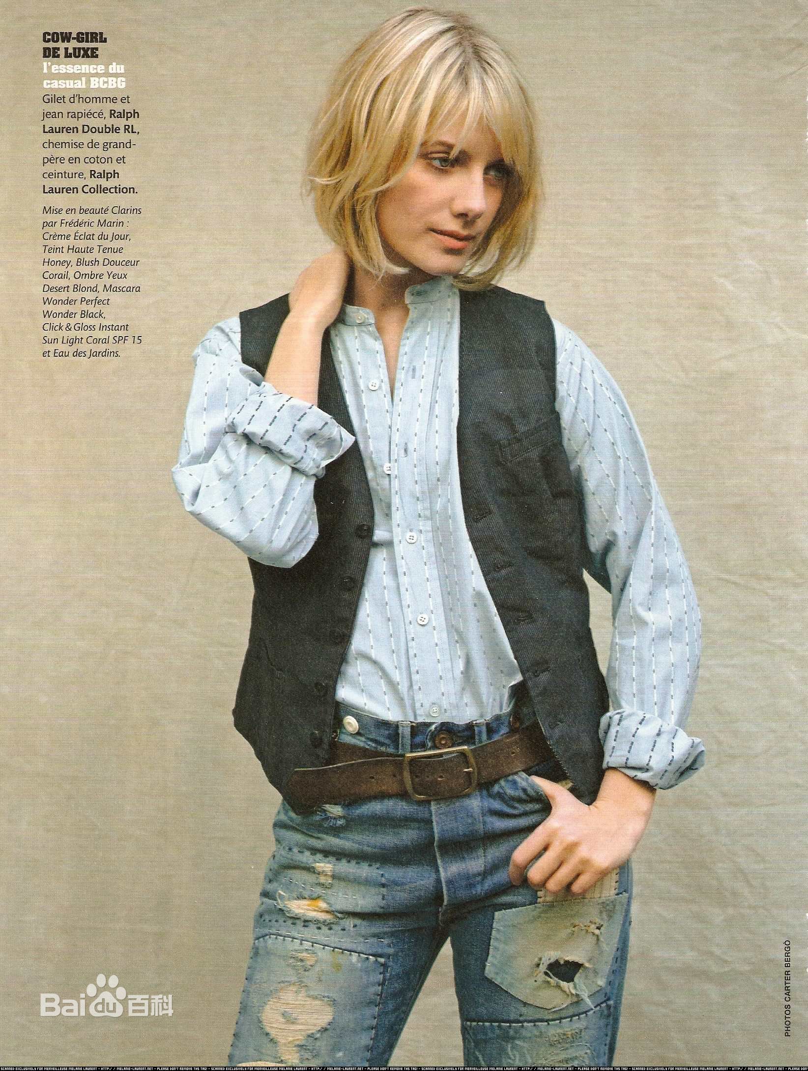 高清梅拉尼·罗兰(Mélanie Laurent)精彩图册