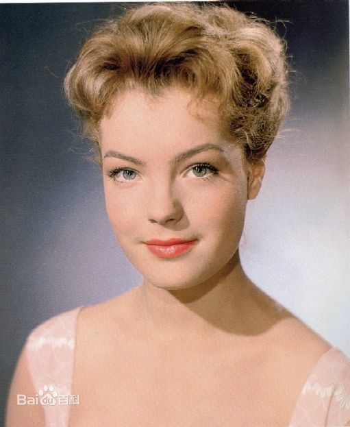 罗密·施奈德(Romy Schneider)与阿兰·德龙前后照片