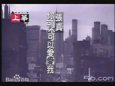 张真MV截图素颜照相册