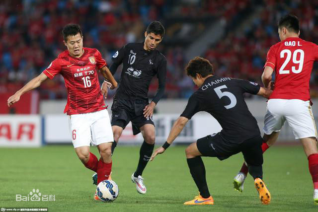 黄博文(Huang Bowen)广州恒大时期前后照片