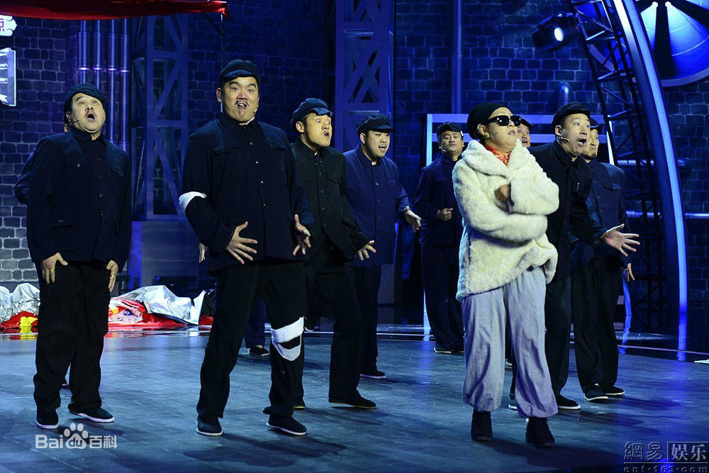 韩喜(老E)与本山传媒副总裁著名演员刘流生活照