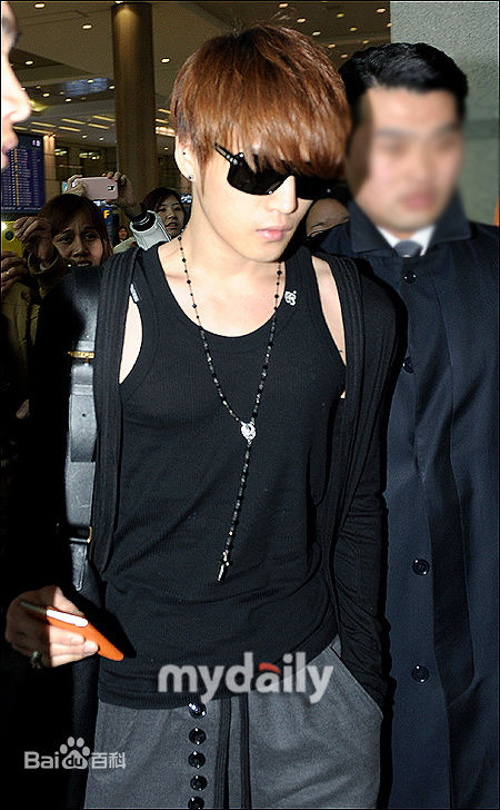 金在中(キム ジェジュン、Kim Jae Joong、Kim Jae Jung、JeJung、J-JUN)机场生活照相册