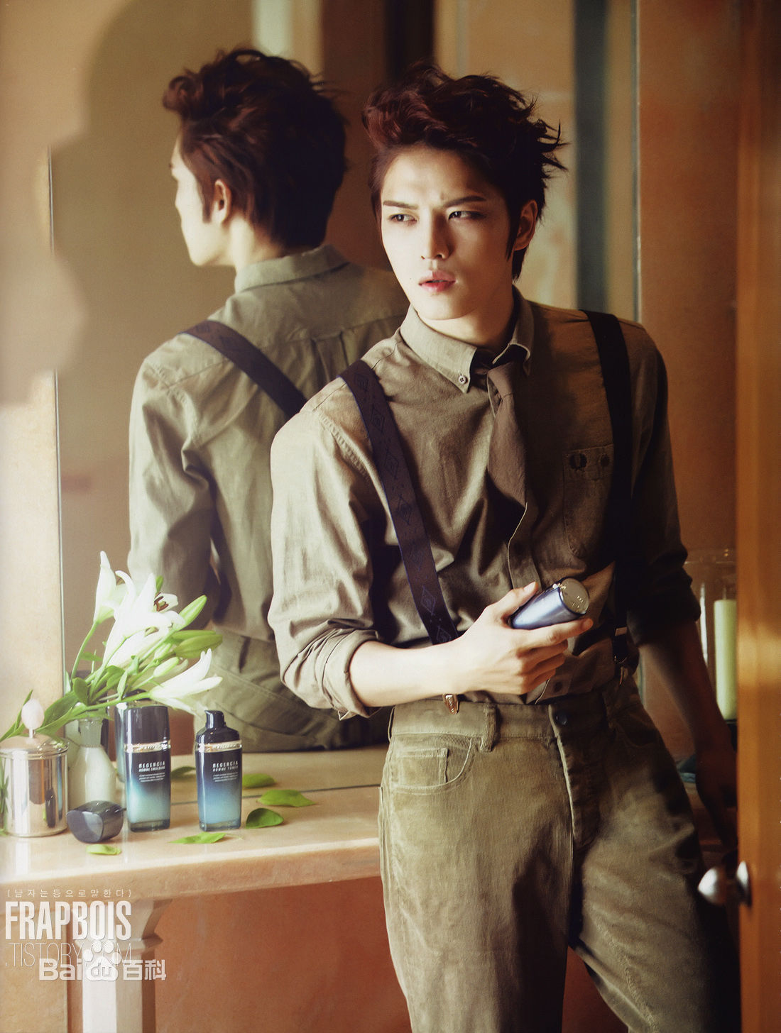 精选金在中(キム ジェジュン、Kim Jae Joong、Kim Jae Jung、JeJung、J-JUN)在《ELLE》中的图册