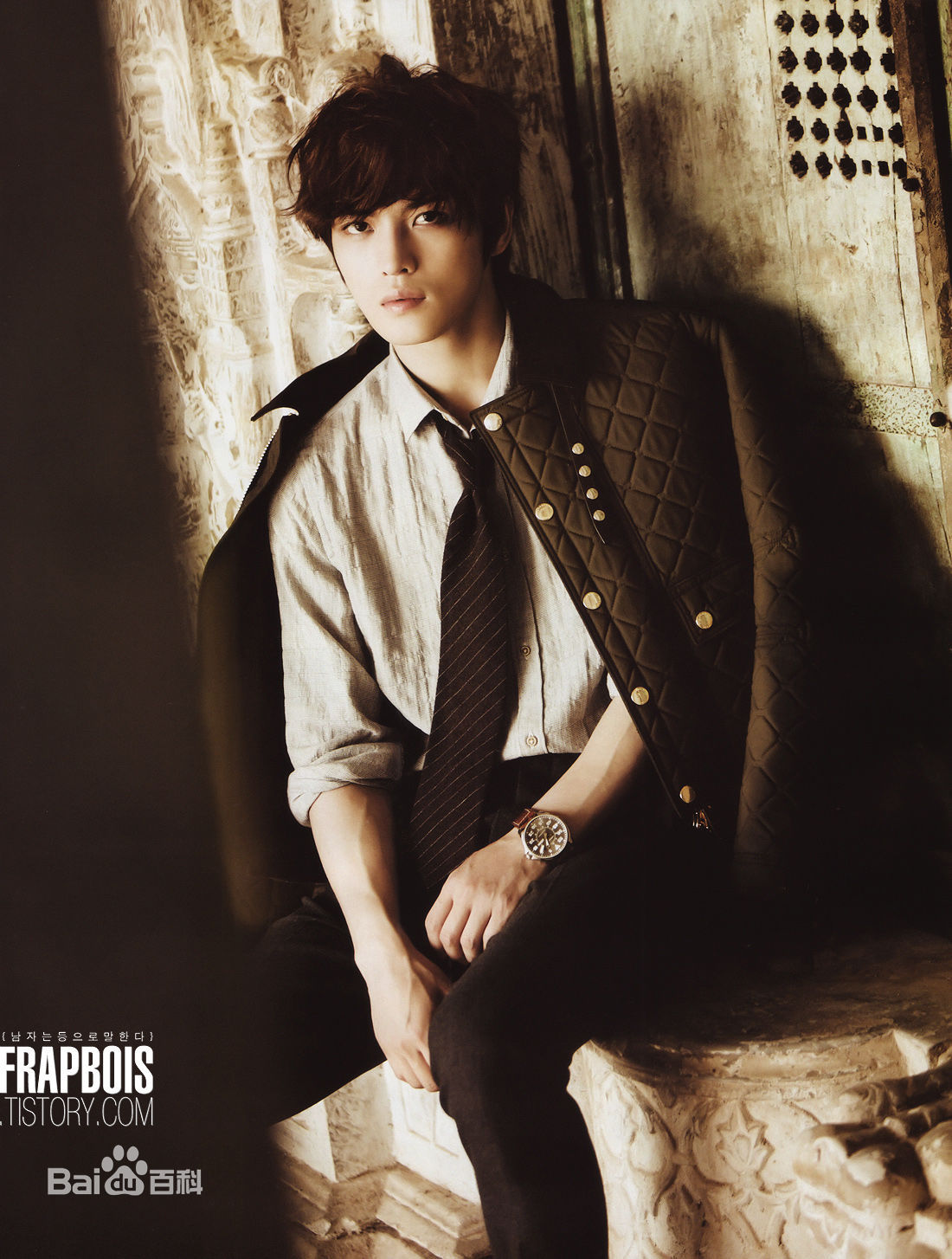 精选金在中(キム ジェジュン、Kim Jae Joong、Kim Jae Jung、JeJung、J-JUN)在《ELLE》中的图册