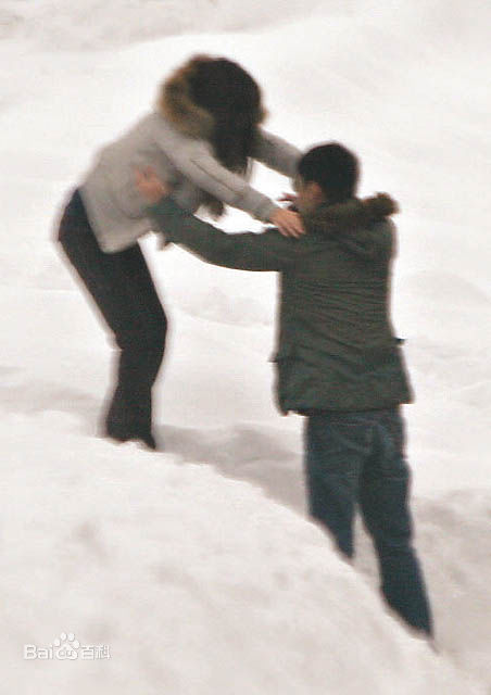 乐基儿(Gaile Lai)与黎明照片前后照片