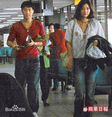 乐基儿(Gaile Lai)与黎明照片前后照片