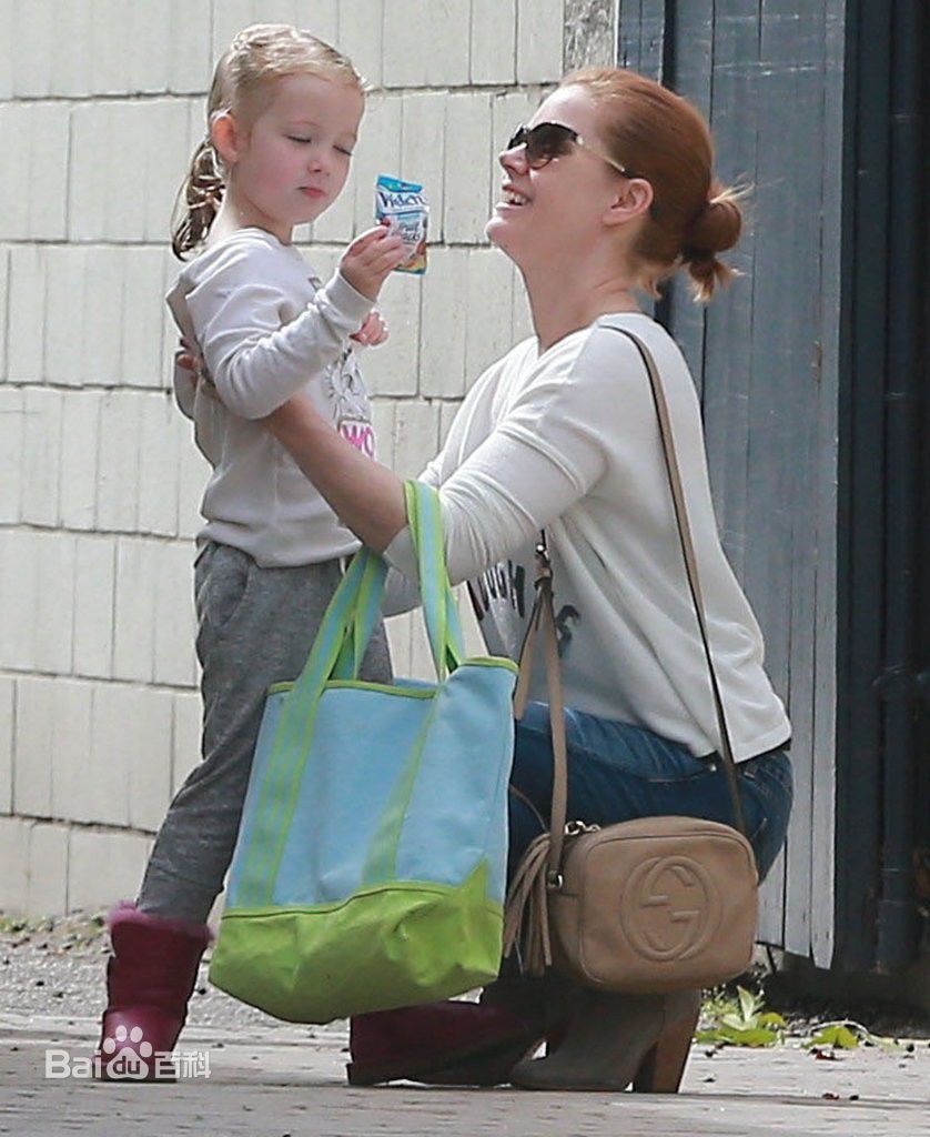 艾米·亚当斯(Amy Adams)一家三口前后照片