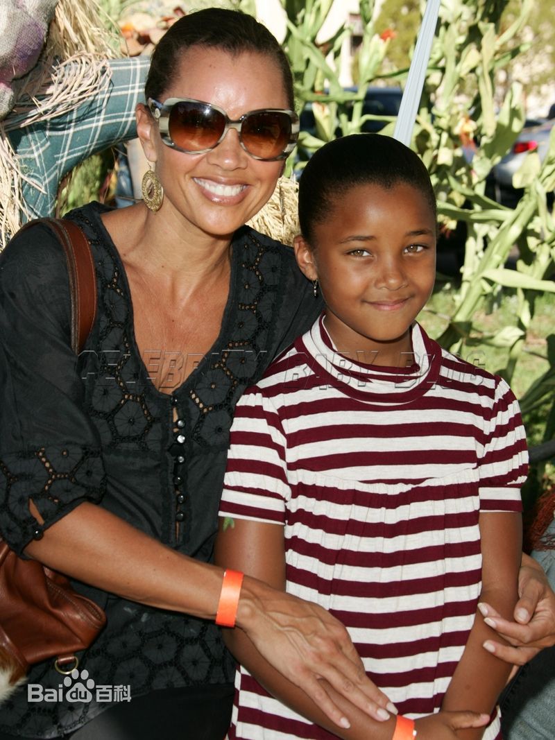 凡妮莎·威廉斯(Vanessa Williams)家庭生活照片生活照相册