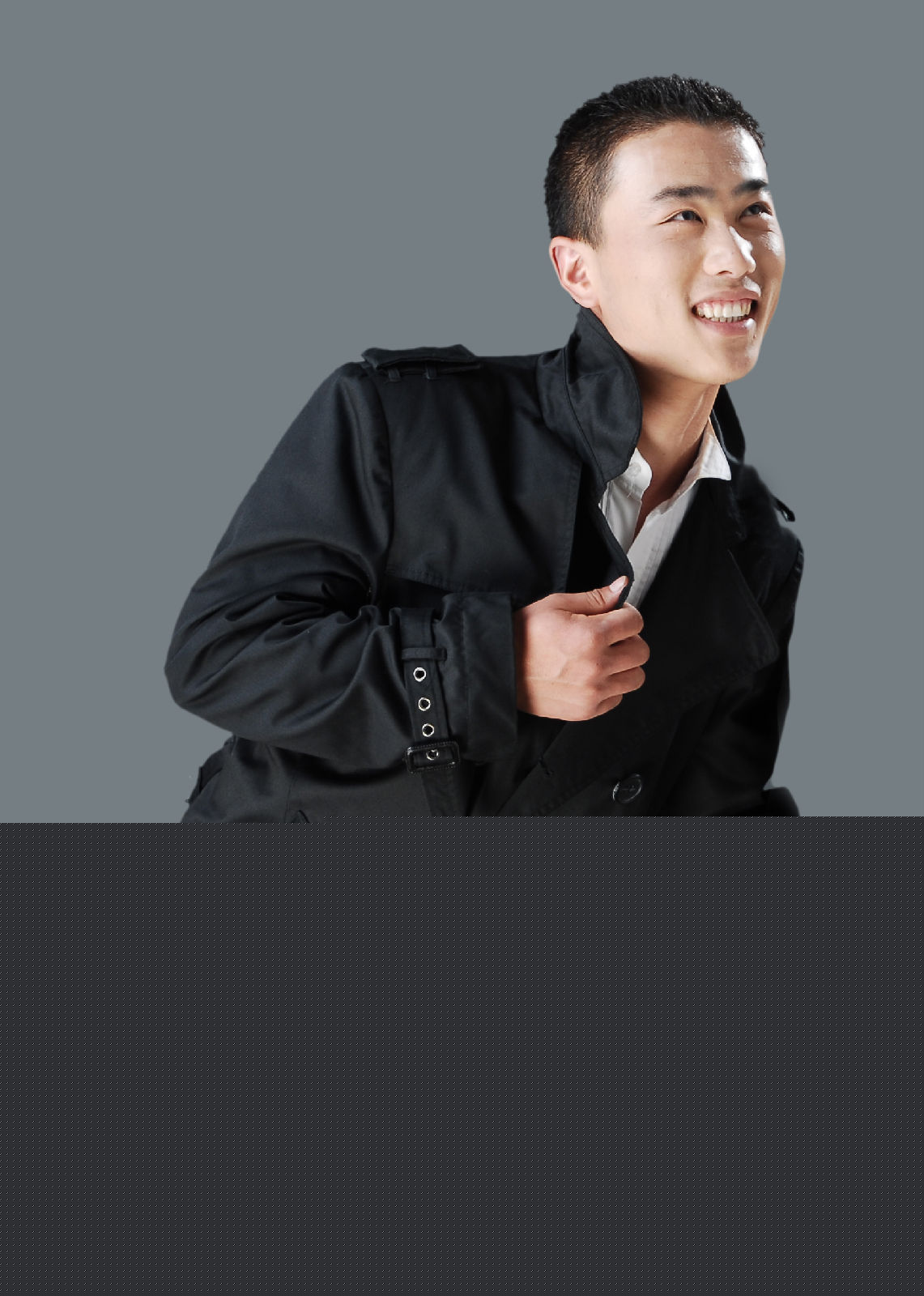 池瑞波服装广告模特 前后照片