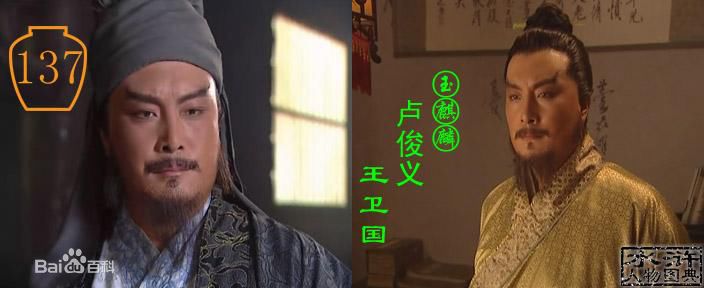 王卫国饰演的玉帝前后照片