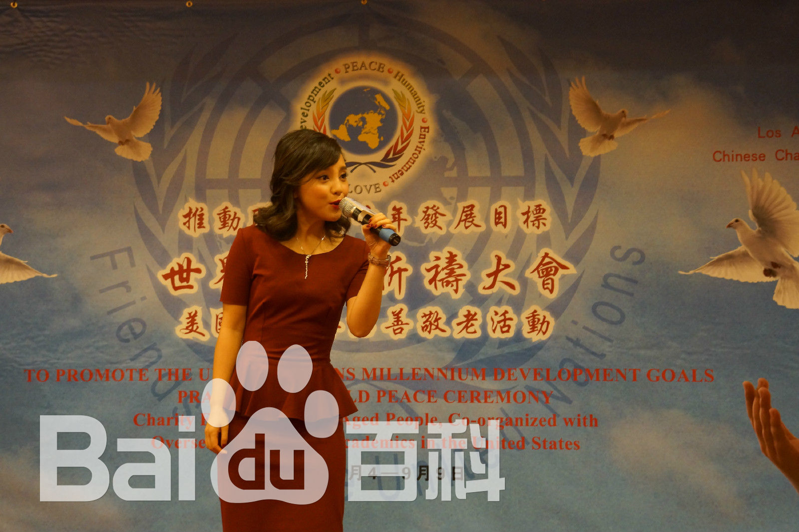 阳蕾(Shine Yang)世贸慈善活动生活照