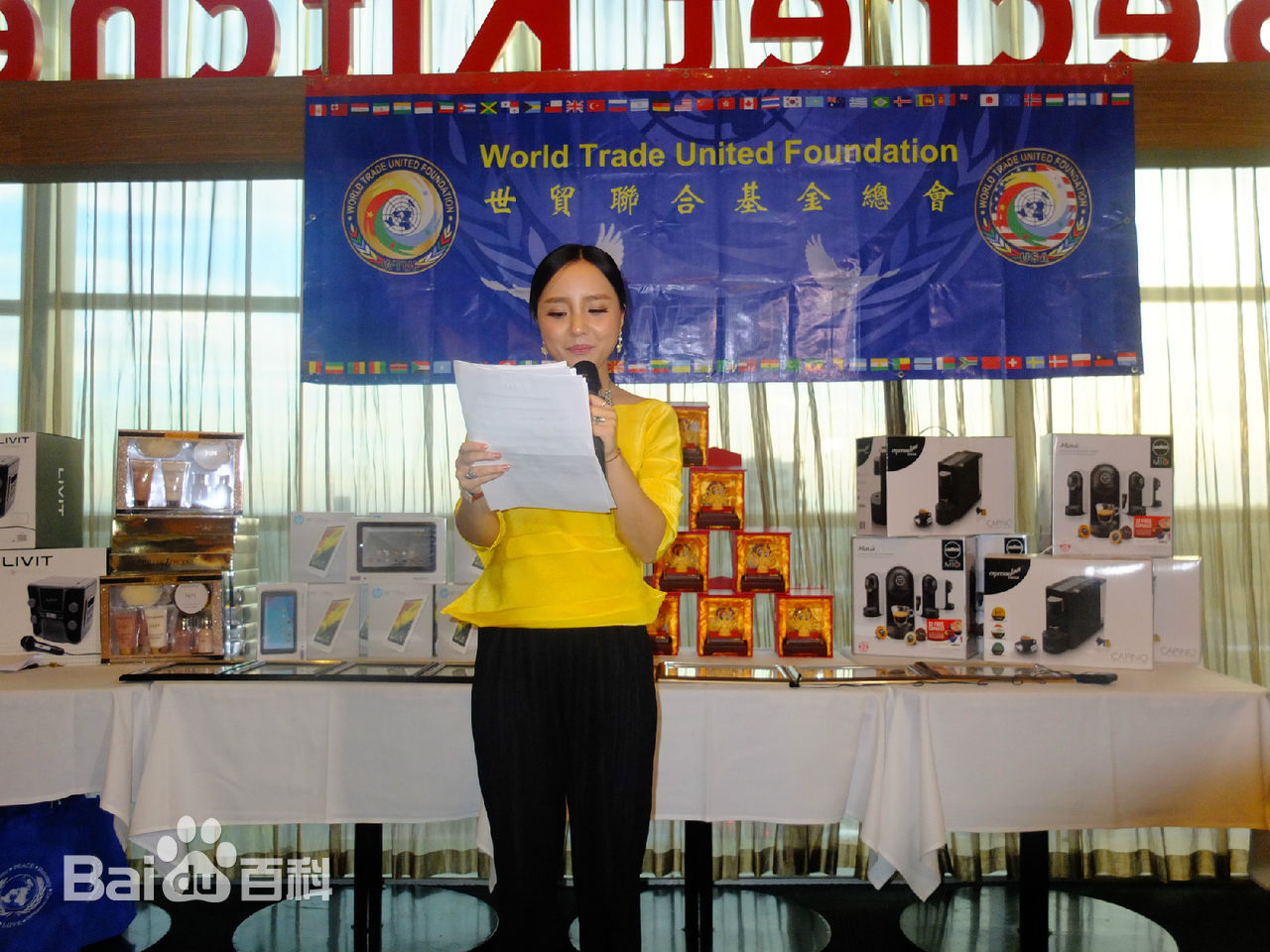 阳蕾(Shine Yang)世贸慈善活动生活照