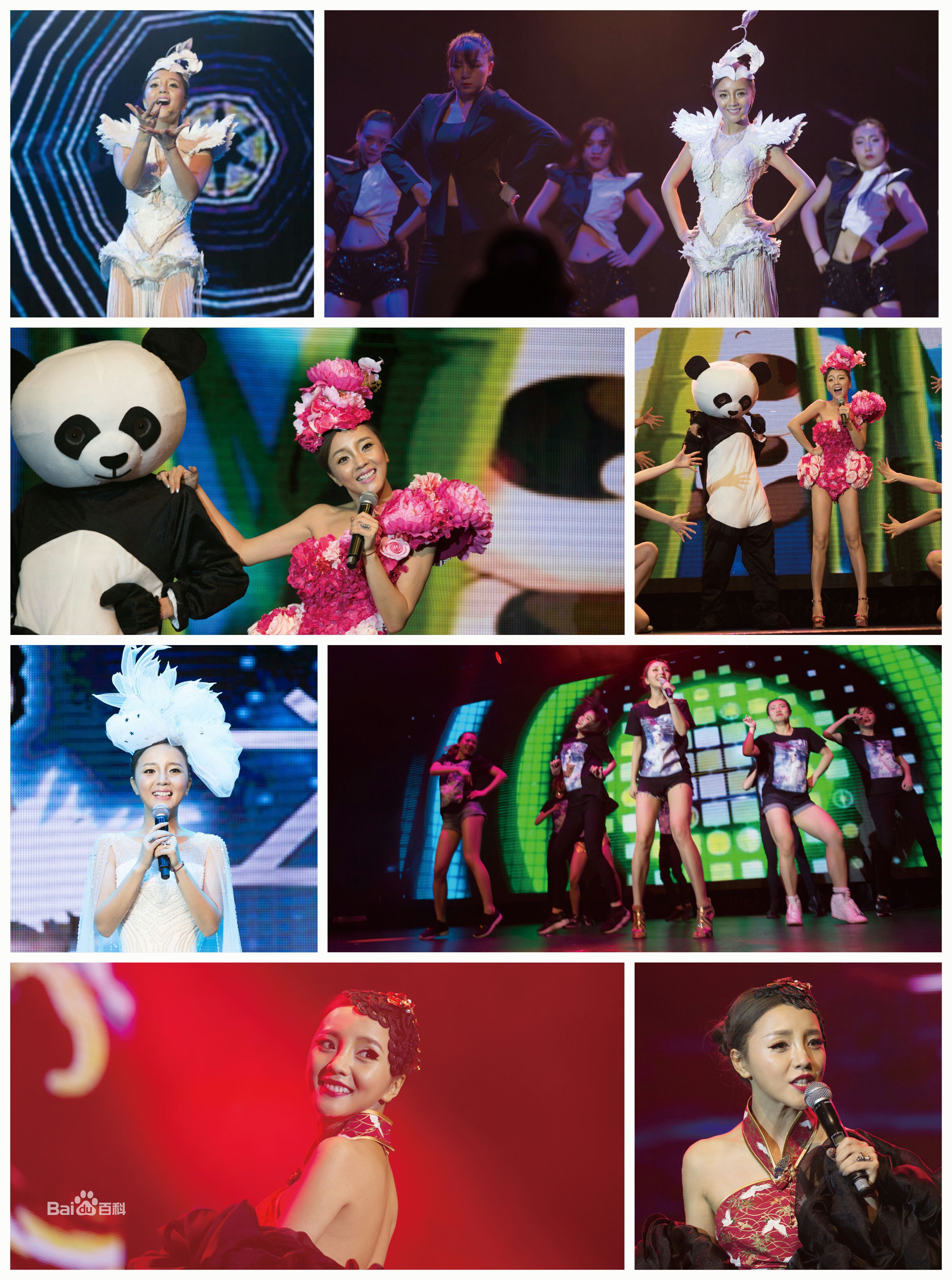 阳蕾(Shine Yang)“生命之蕾”个人全球巡回演唱会前后照片
