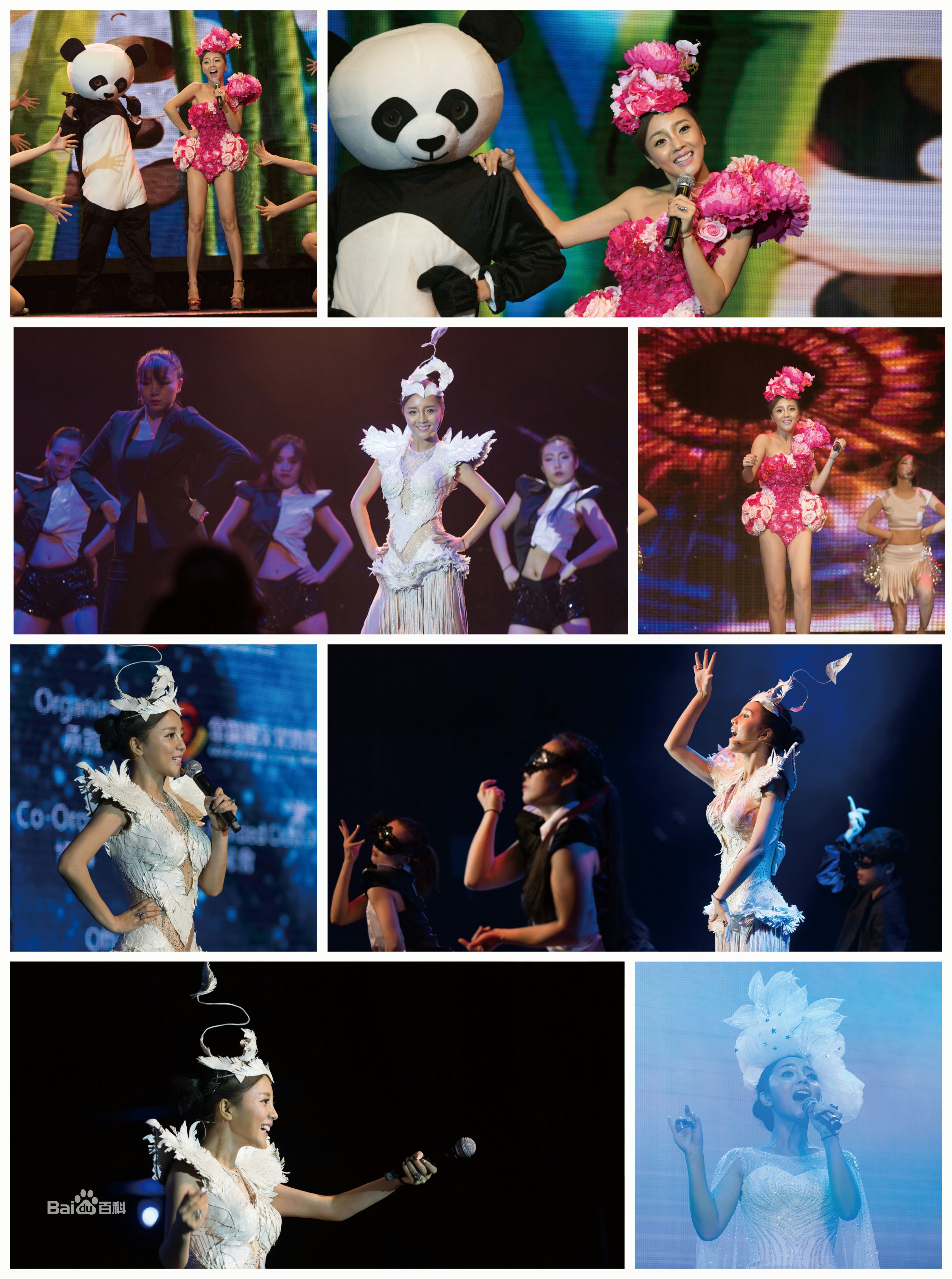 阳蕾(Shine Yang)“生命之蕾”个人全球巡回演唱会前后照片