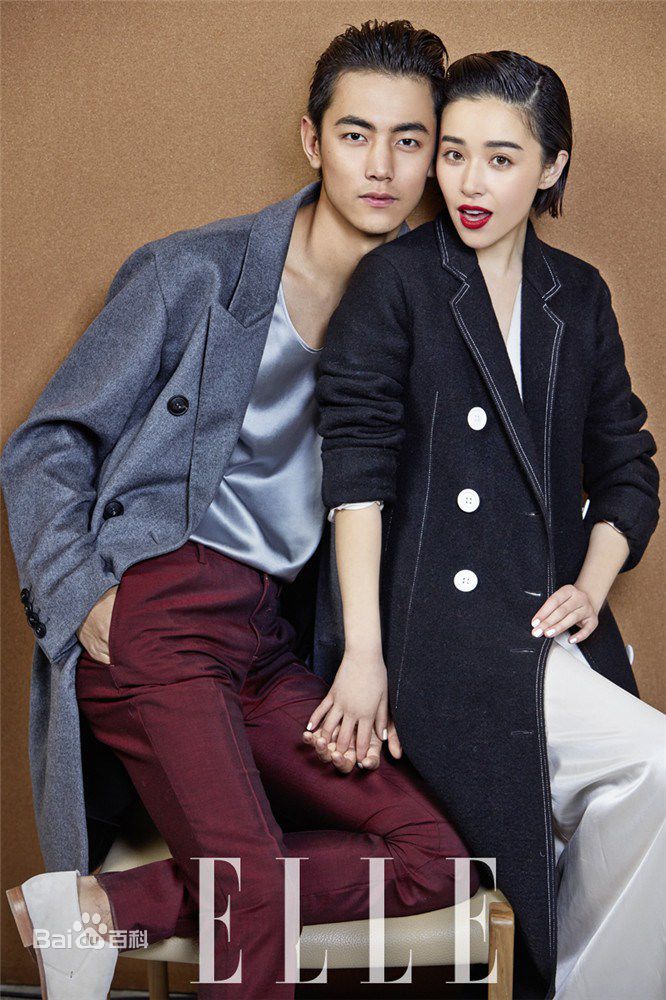 纪凌尘在《ELLE》中的