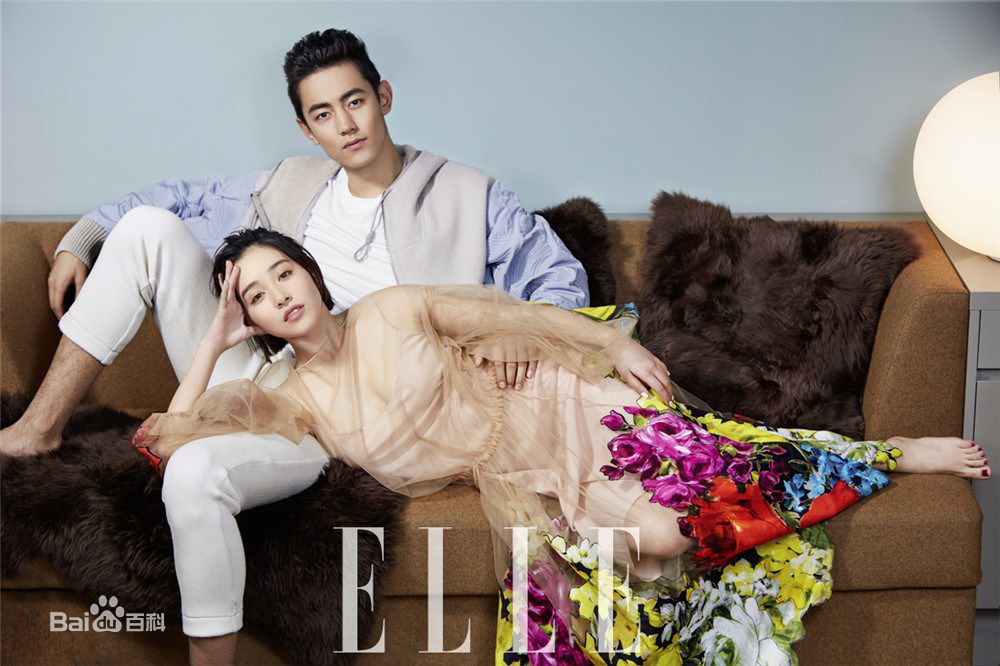 纪凌尘在《ELLE》中的