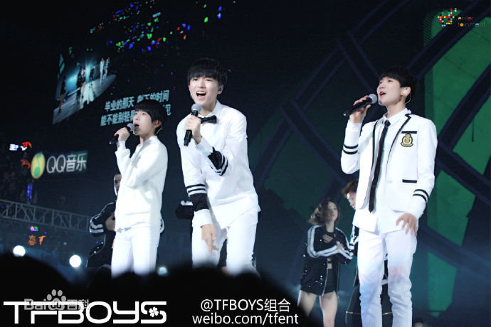 高清加油男孩组合(TFBOYS)图片