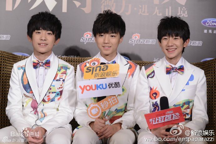 加油男孩组合(TFBOYS)各项采访图册