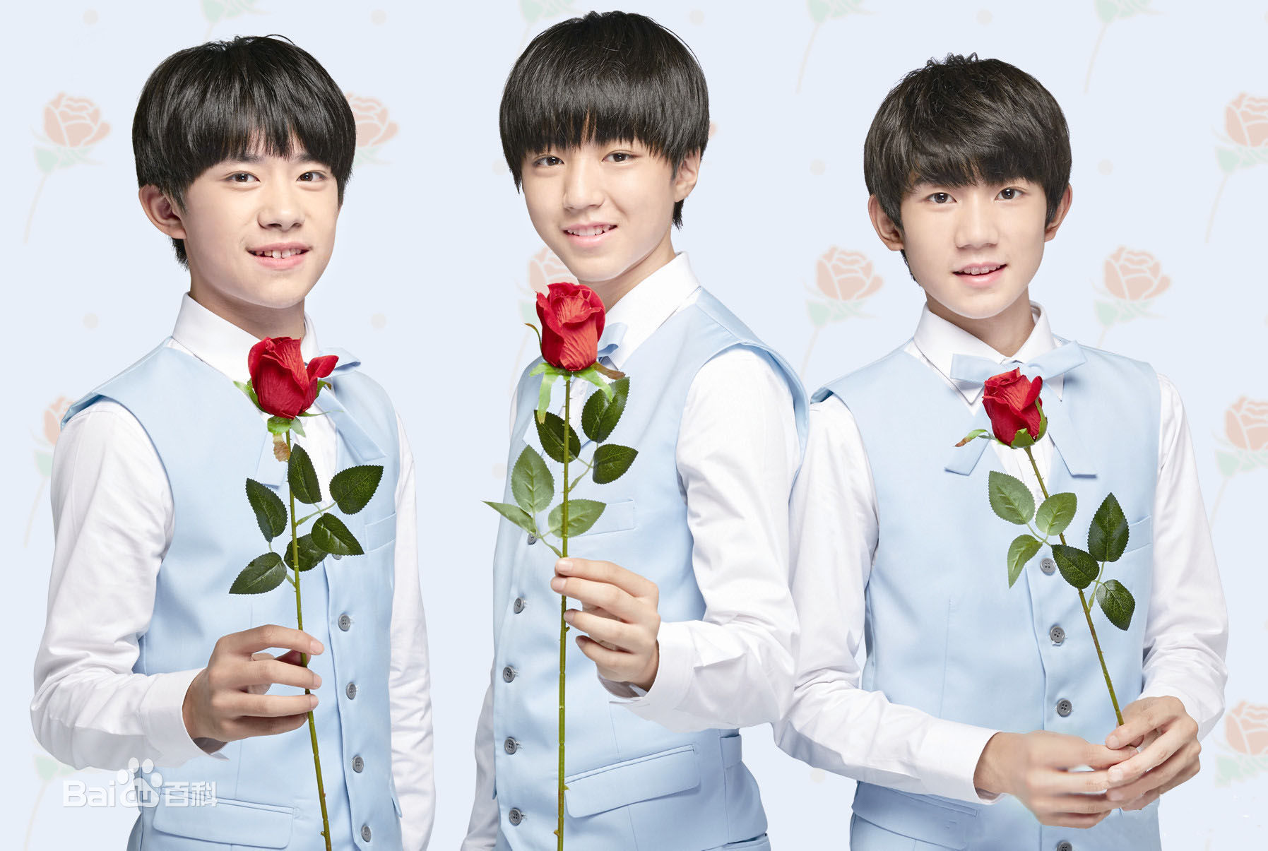 加油男孩组合(TFBOYS)代言生活照