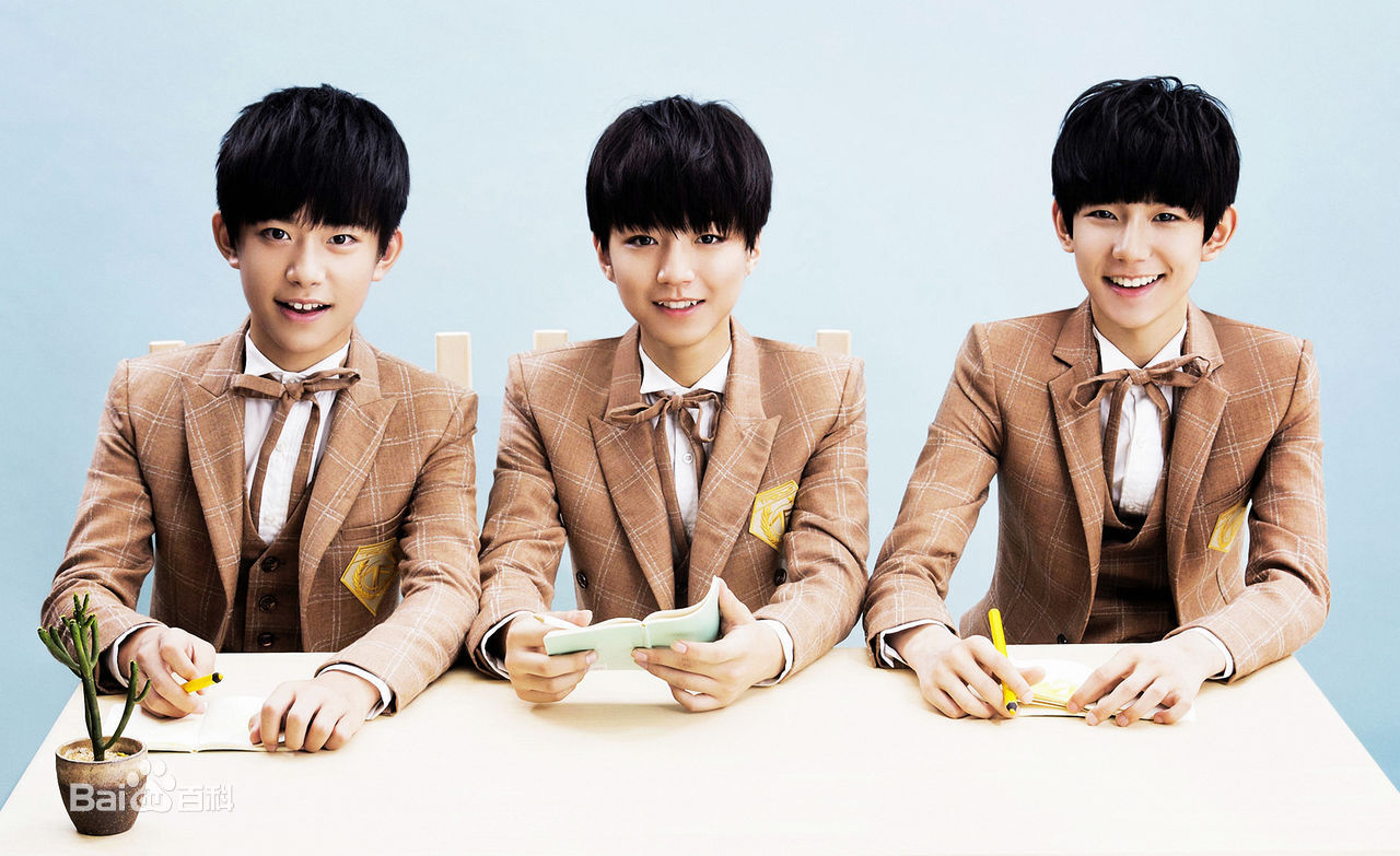 加油男孩组合(TFBOYS)演唱歌曲性感图片壁纸