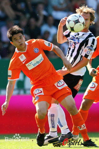 孙祥(Sun Xiang)球场上的图片图册