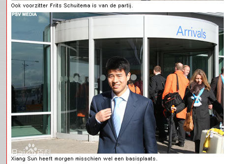 孙祥(Sun Xiang)登陆欧冠的中国球员第一人壁纸壁纸