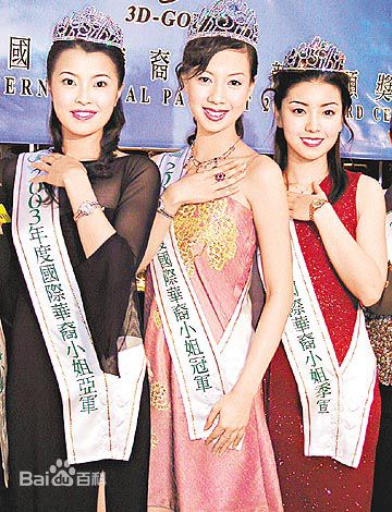 林敏俐(Tiffany Lam)选美经历前后照片